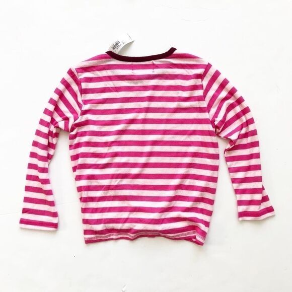 Old Navy NWT pink plush front tie top S(6/7) - Picture 4 of 4